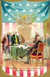 Unterzeichnung der Unabhängigkeitserklärung